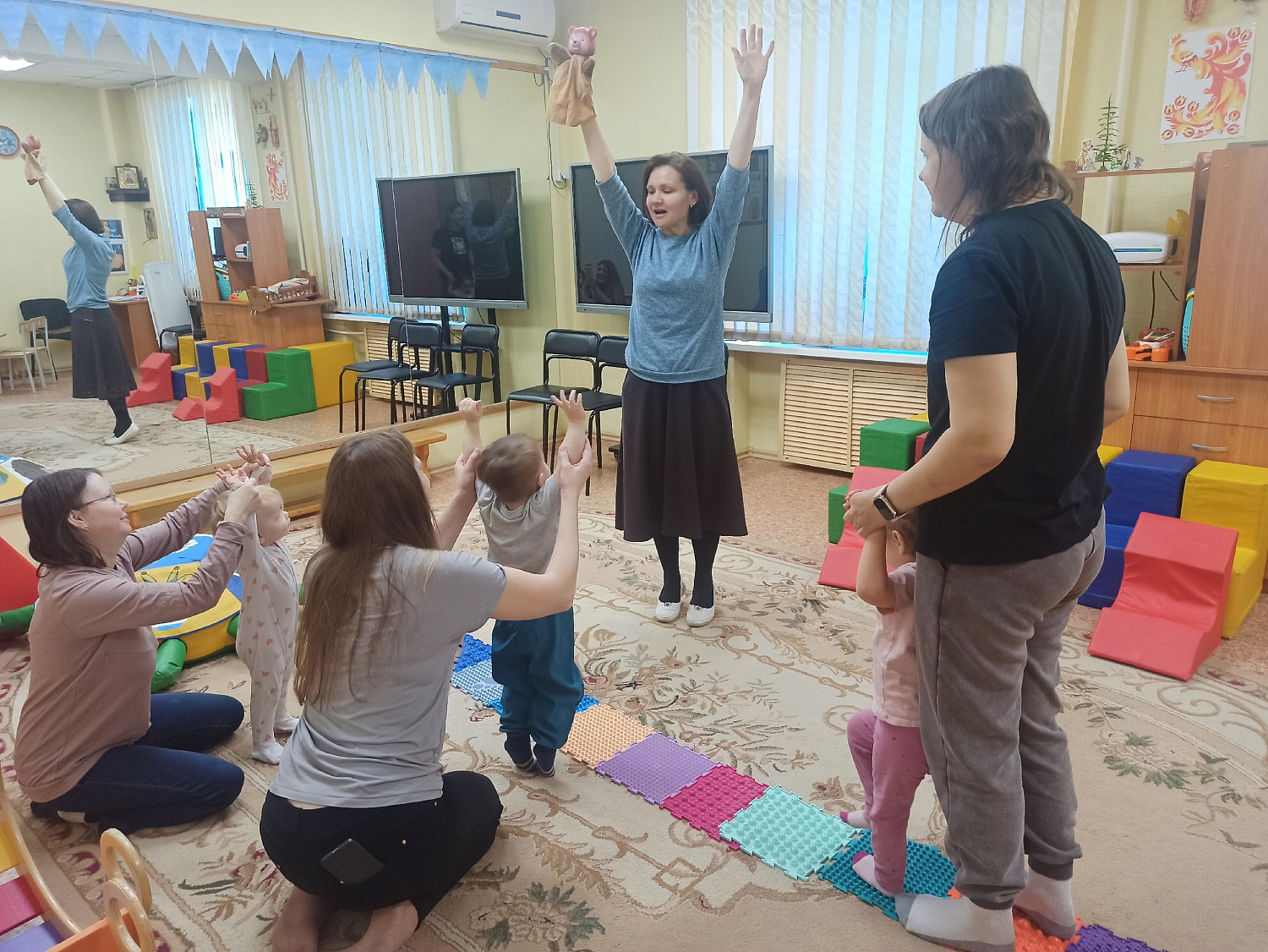 В гости к малышам пришла «Библионяня»